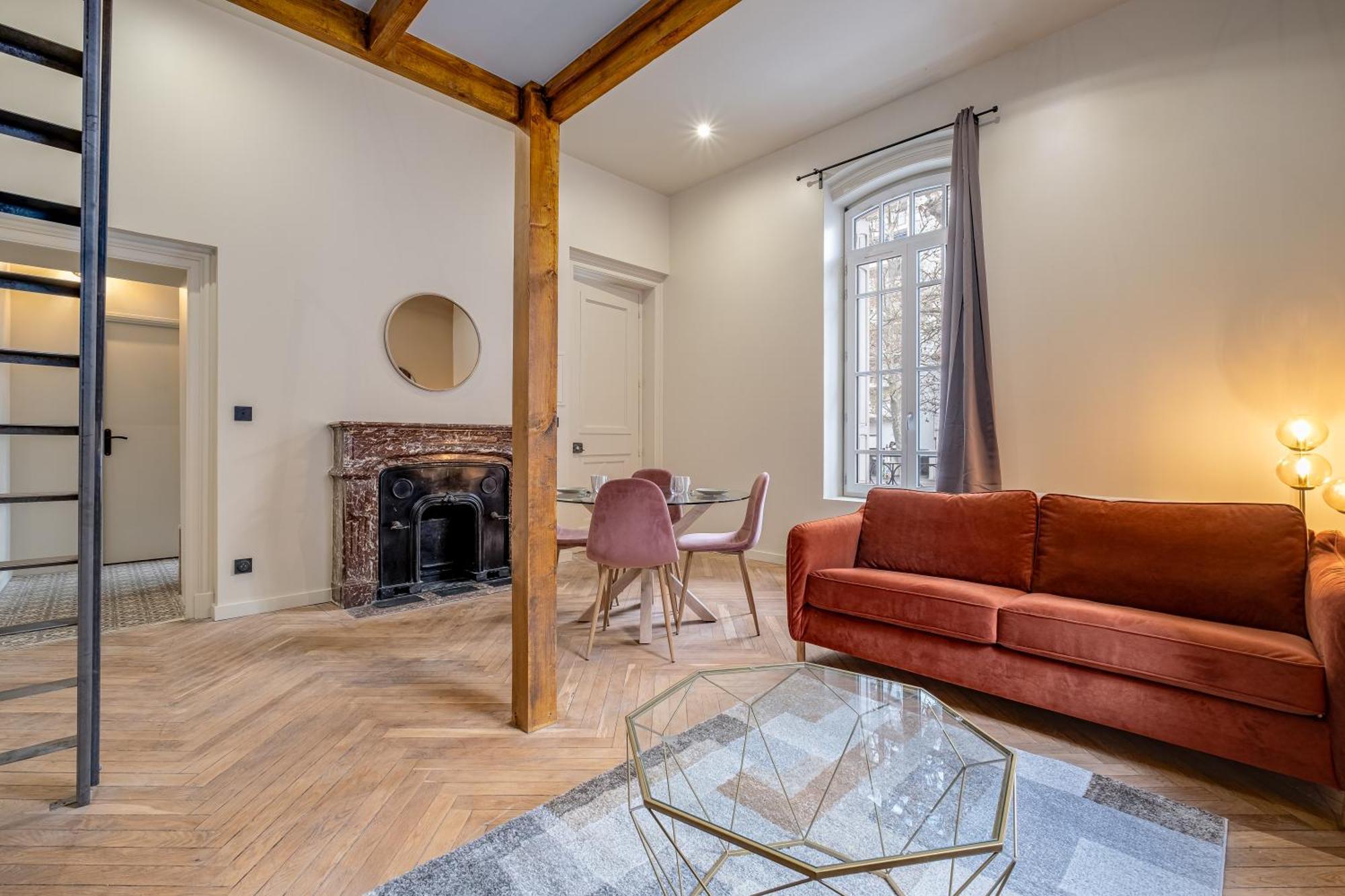 Le Poudre Cours Fauriel Magnifique Appartement サン・テティエンヌ エクステリア 写真