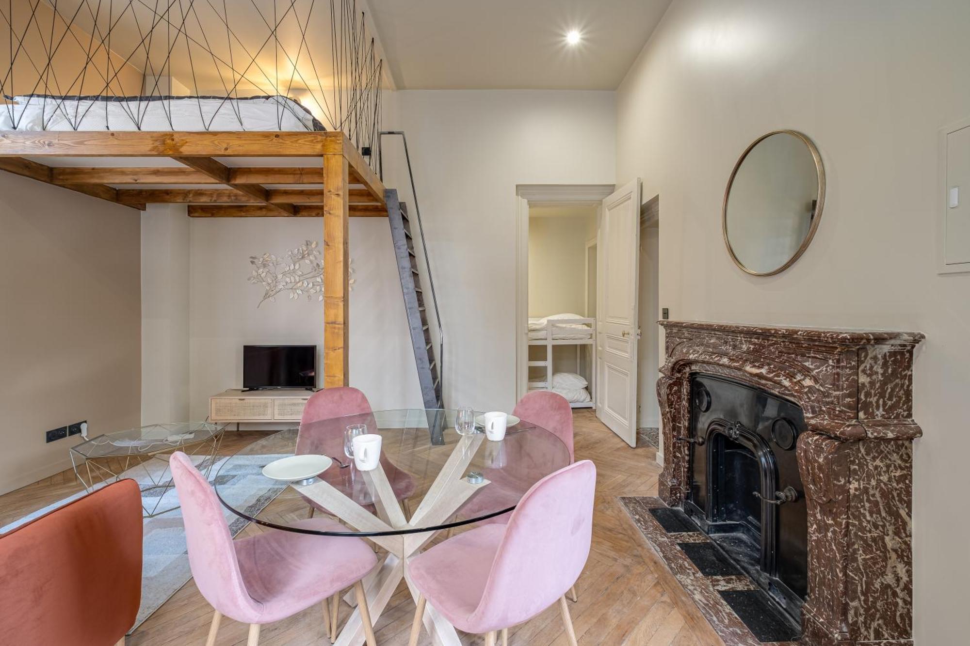 Le Poudre Cours Fauriel Magnifique Appartement サン・テティエンヌ エクステリア 写真