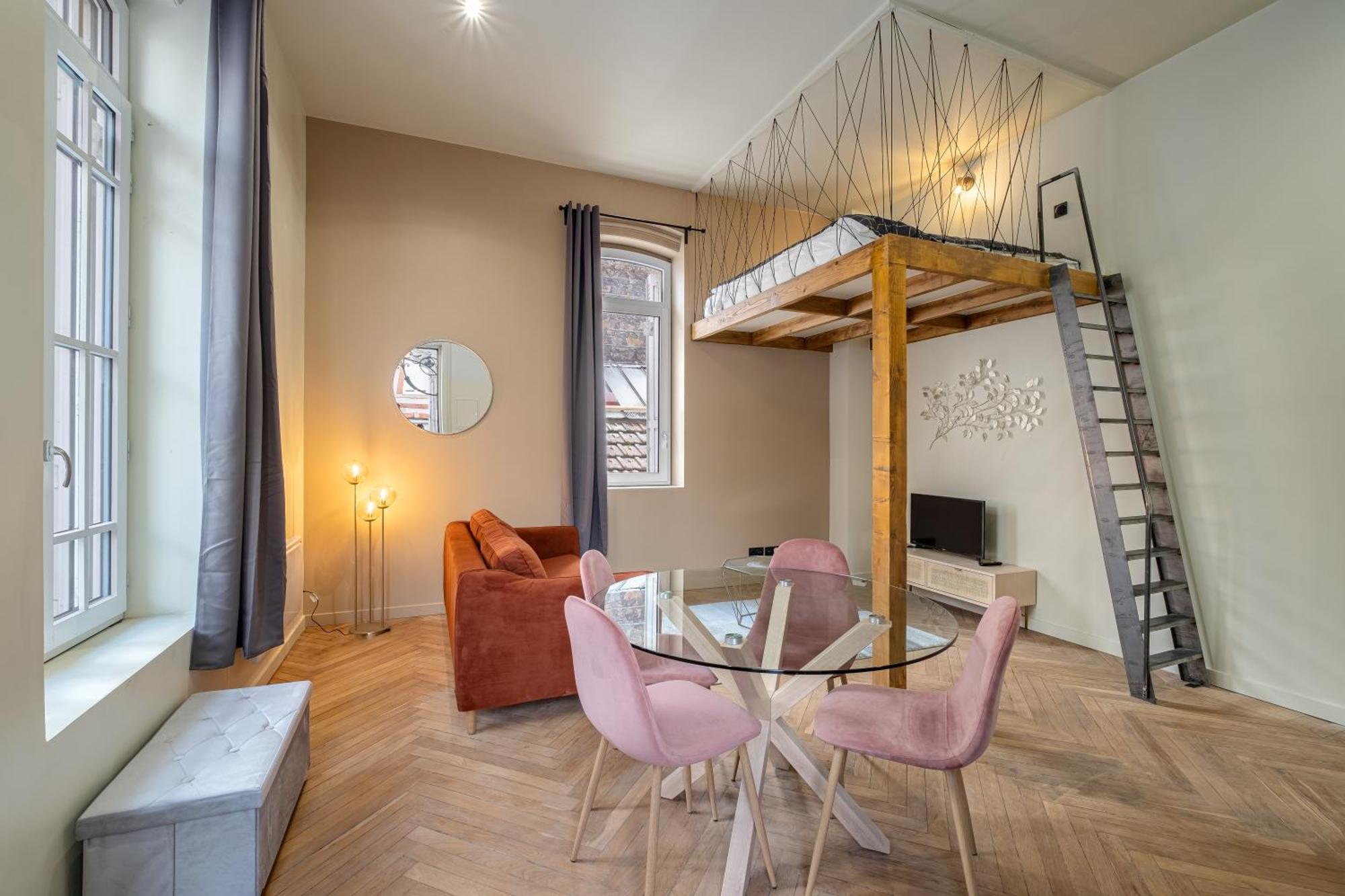 Le Poudre Cours Fauriel Magnifique Appartement サン・テティエンヌ エクステリア 写真